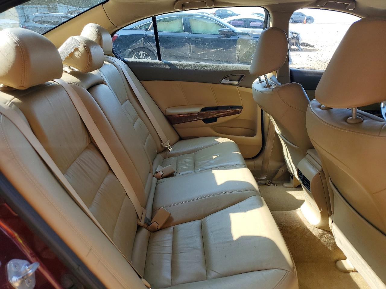 2010 Honda Accord Exl Maroon vin: 1HGCP2F89AA074161