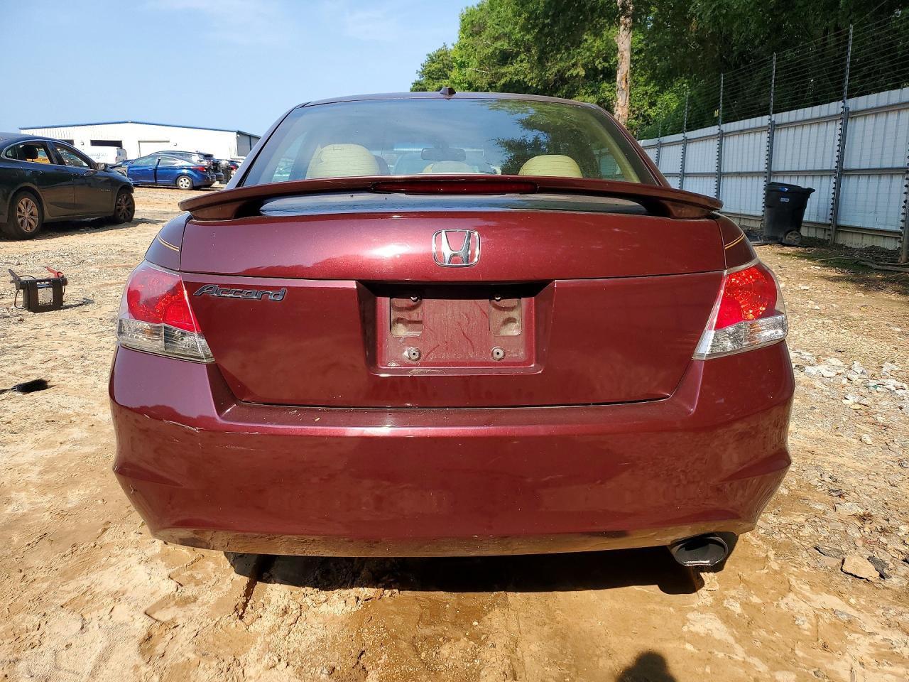 2010 Honda Accord Exl Maroon vin: 1HGCP2F89AA074161