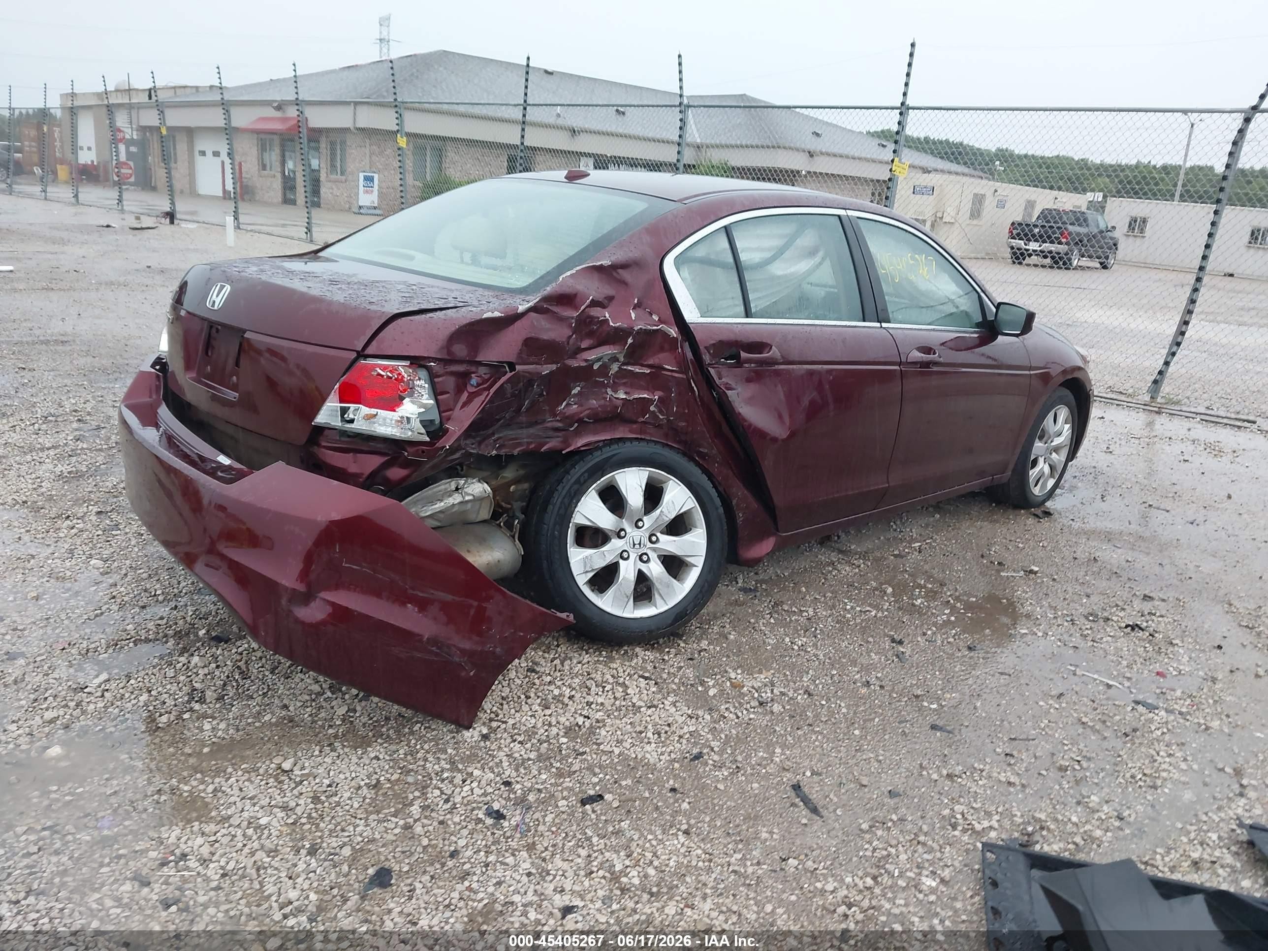 2010 Honda Accord 2.4 Ex-l Maroon vin: 1HGCP2F89AA094037