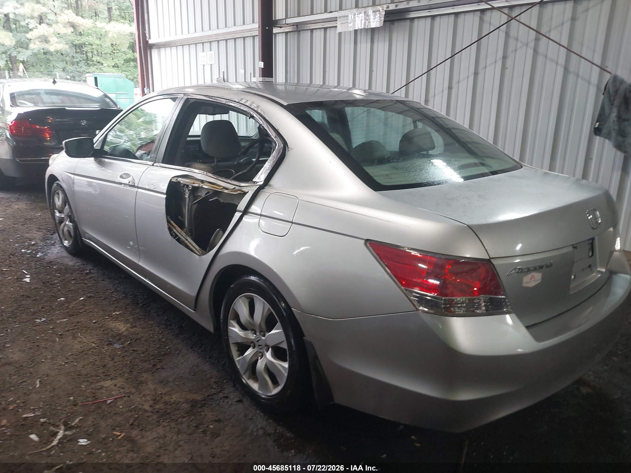 2010 Honda Accord 2.4 Ex-l Gray vin: 1HGCP2F89AA125612