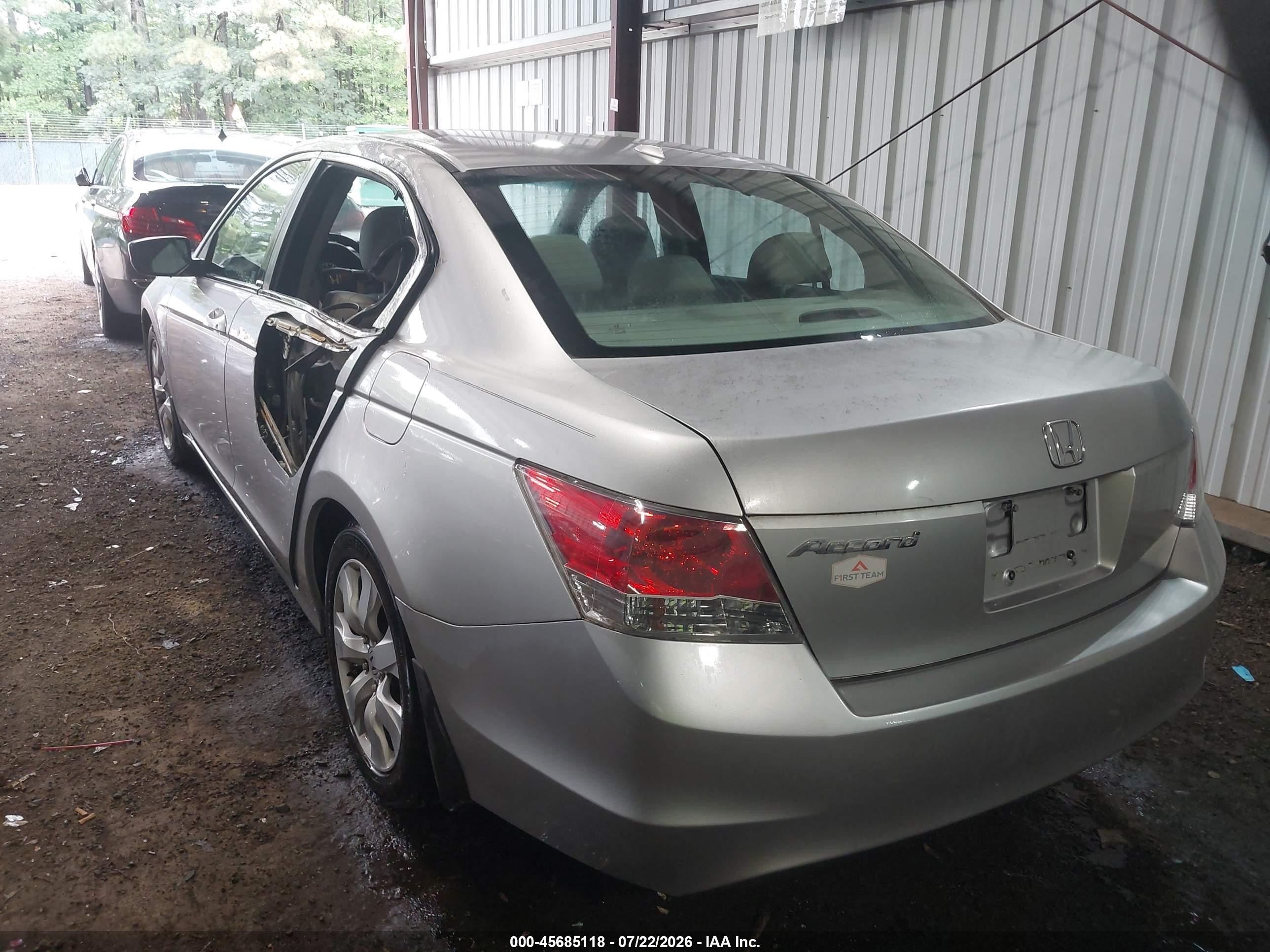2010 Honda Accord 2.4 Ex-l Gray vin: 1HGCP2F89AA125612