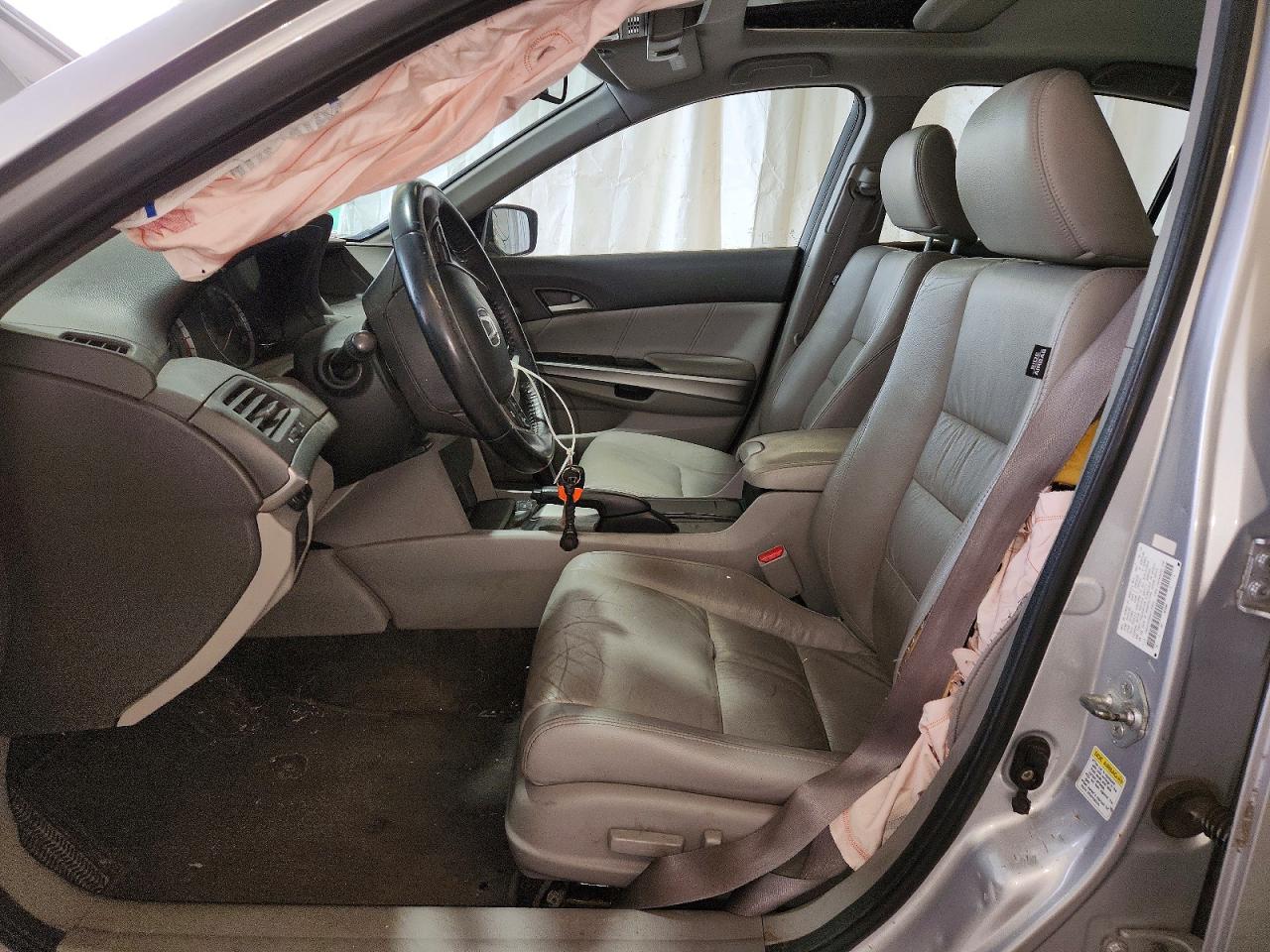 2010 Honda Accord Exl Silver vin: 1HGCP2F89AA135802