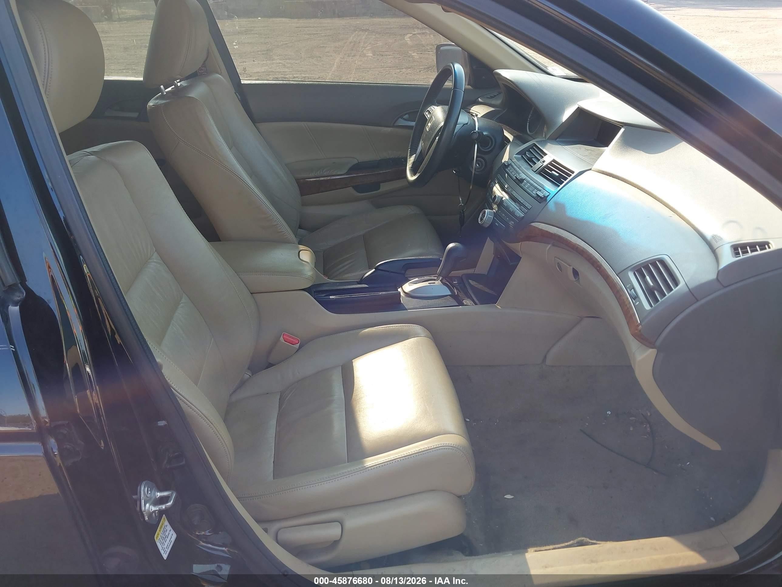 2010 Honda Accord 2.4 Ex-l Black vin: 1HGCP2F89AA177189