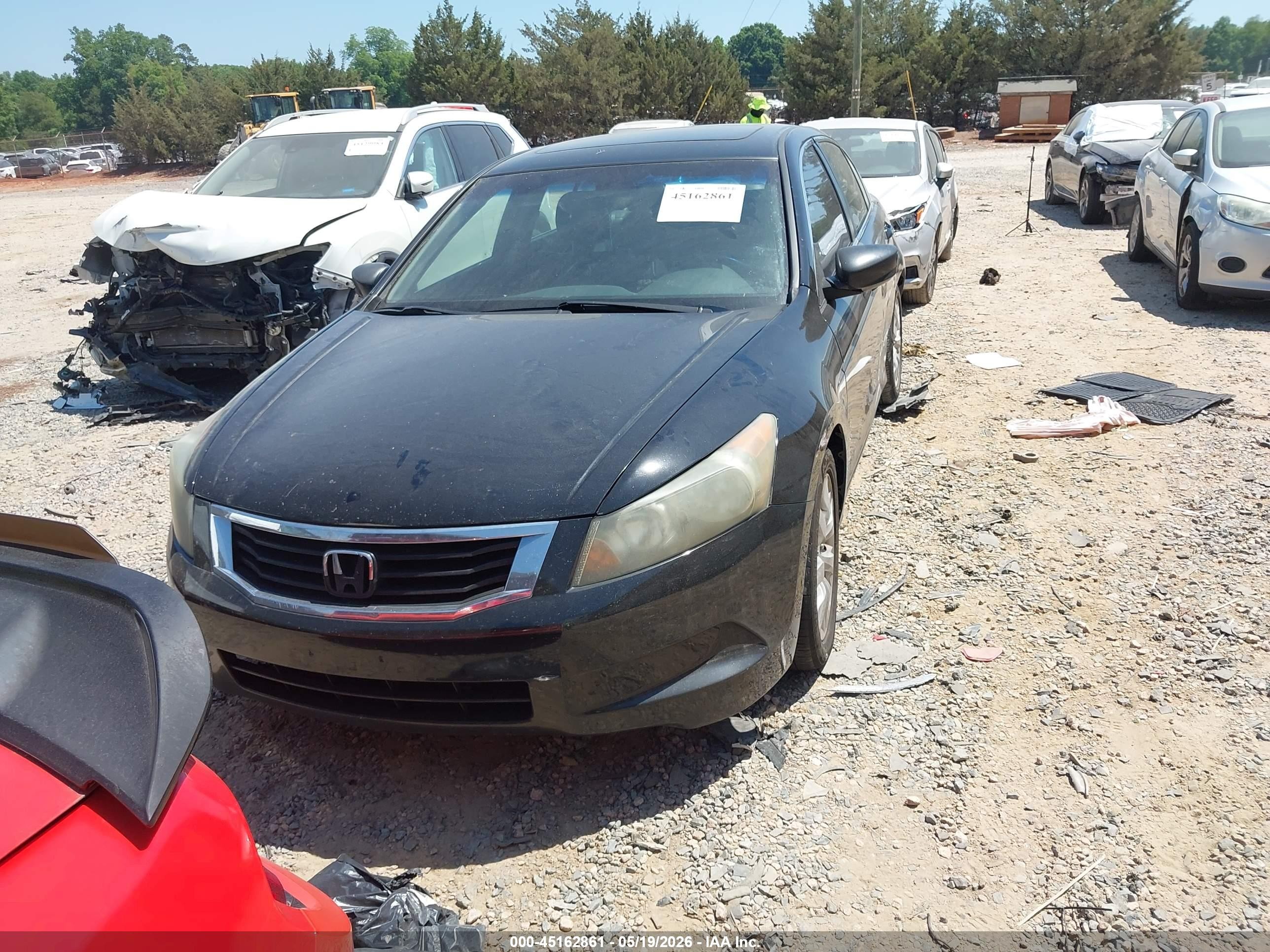 2010 Honda Accord 2.4 Ex-l Black vin: 1HGCP2F89AA177886