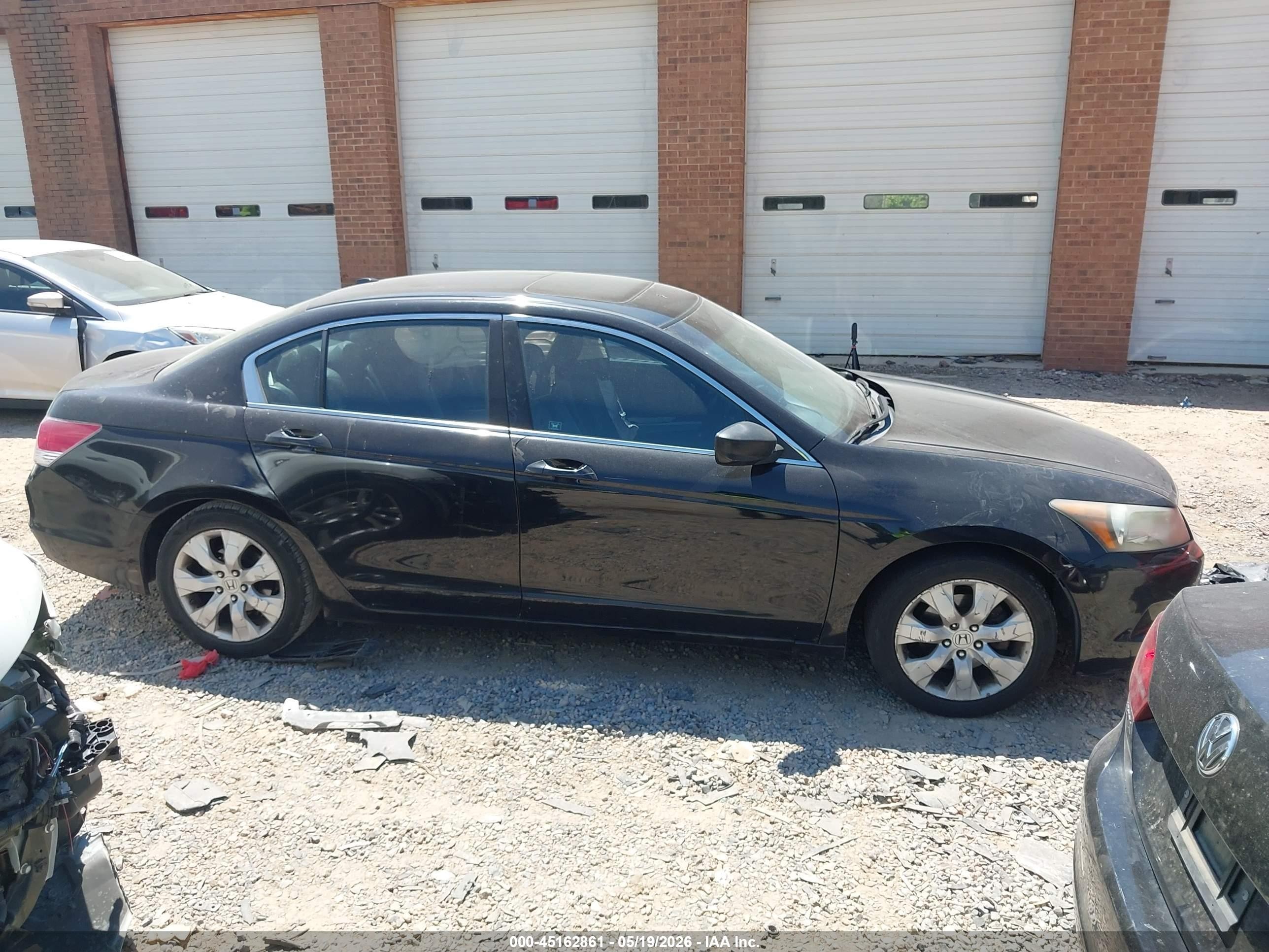 2010 Honda Accord 2.4 Ex-l Black vin: 1HGCP2F89AA177886