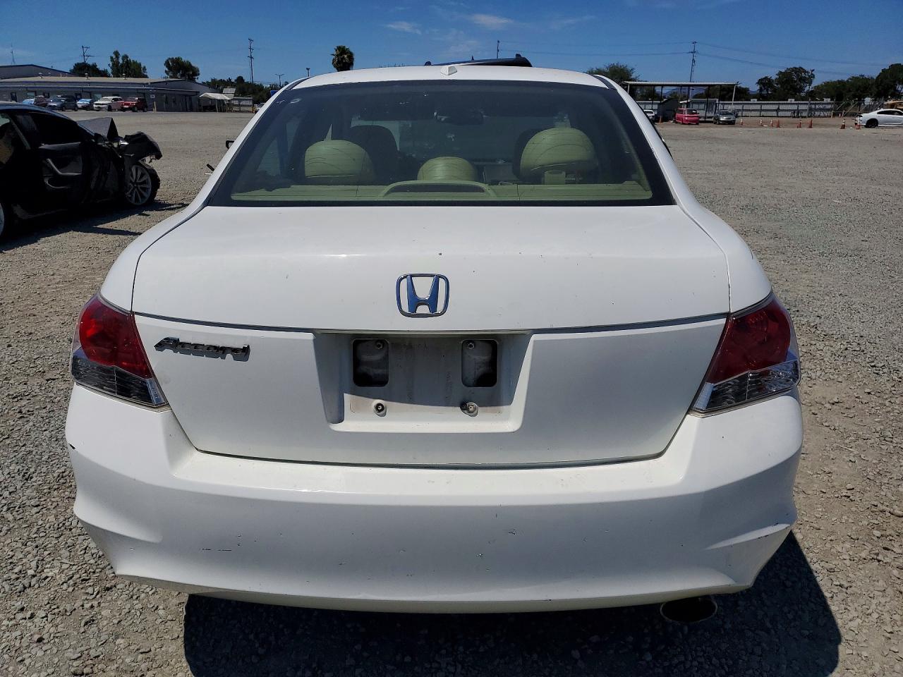 2010 Honda Accord Exl White vin: 1HGCP2F89AA186037