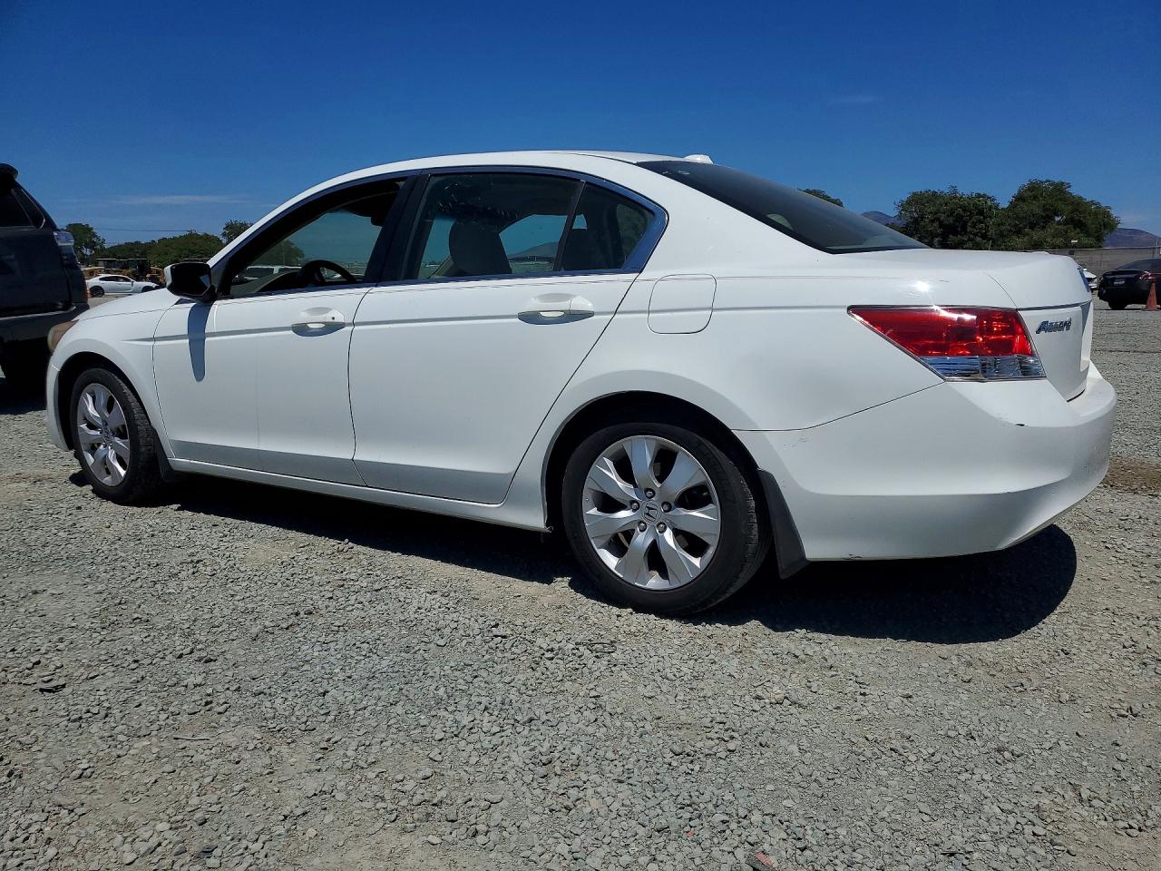 2010 Honda Accord Exl White vin: 1HGCP2F89AA186037
