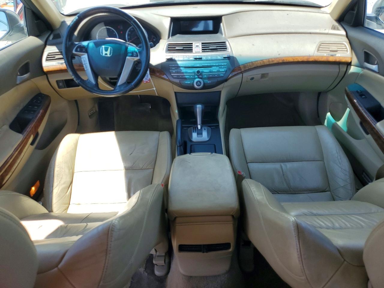 2010 Honda Accord Exl White vin: 1HGCP2F89AA186037