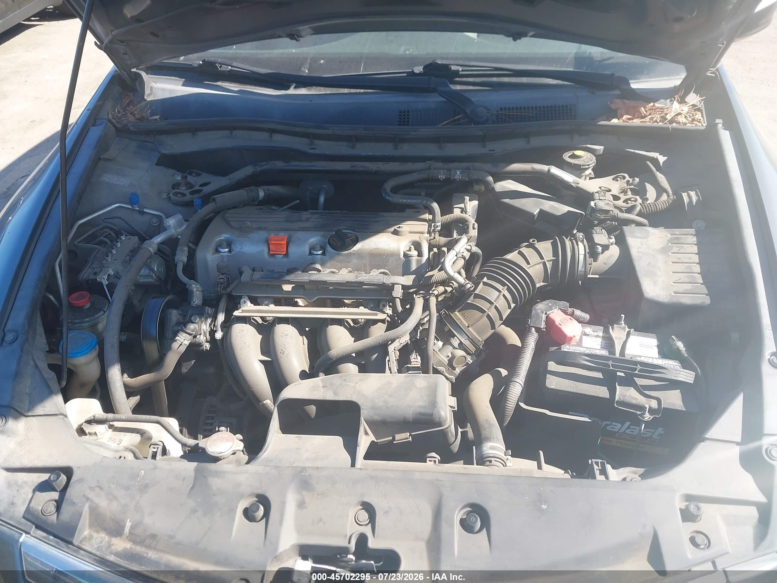 2011 Honda Accord 2.4 Ex-l Gray vin: 1HGCP2F89BA013796