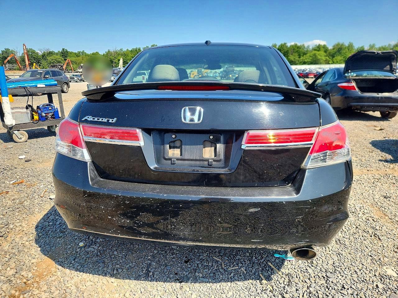 2011 Honda Accord Exl Black vin: 1HGCP2F89BA016536