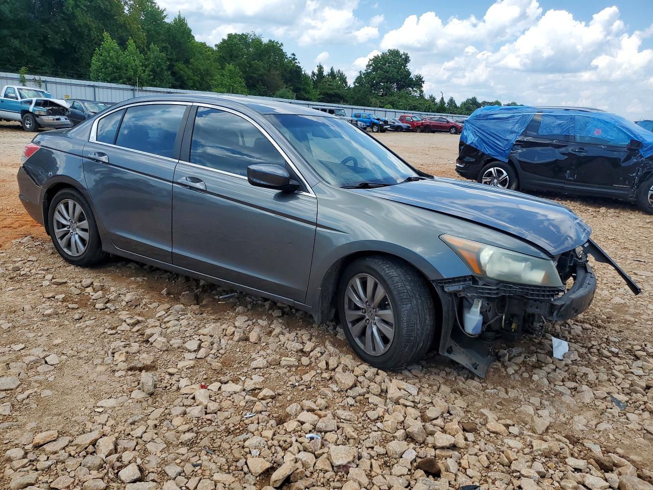 2011 Honda Accord Exl Gray vin: 1HGCP2F89BA034390