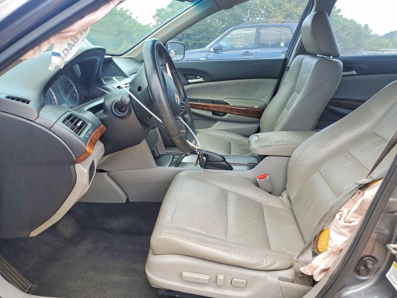 2011 Honda Accord Exl Gray vin: 1HGCP2F89BA034390