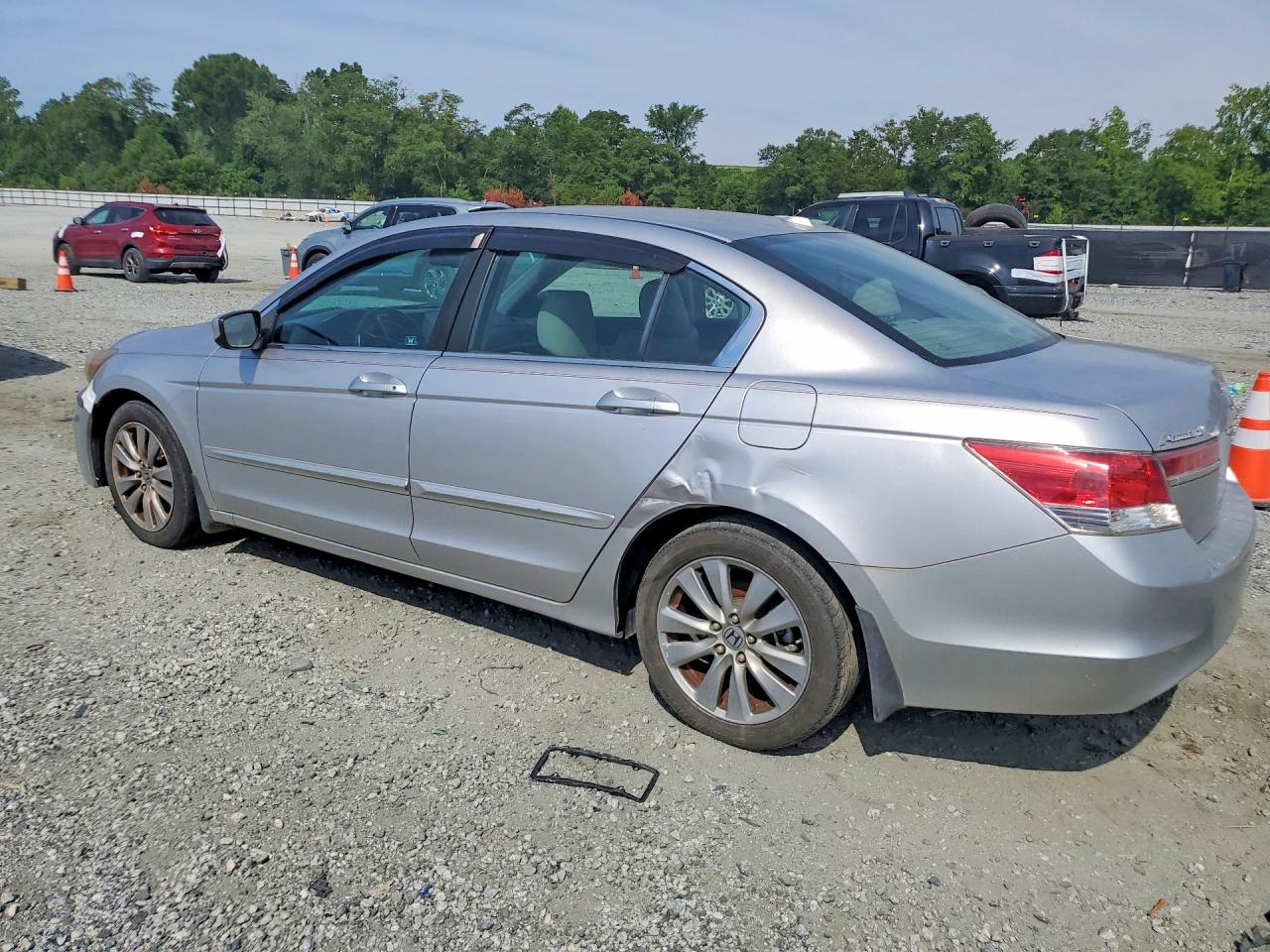 2011 Honda Accord Exl Silver vin: 1HGCP2F89BA050928