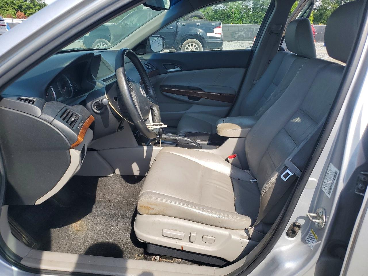 2011 Honda Accord Exl Silver vin: 1HGCP2F89BA050928