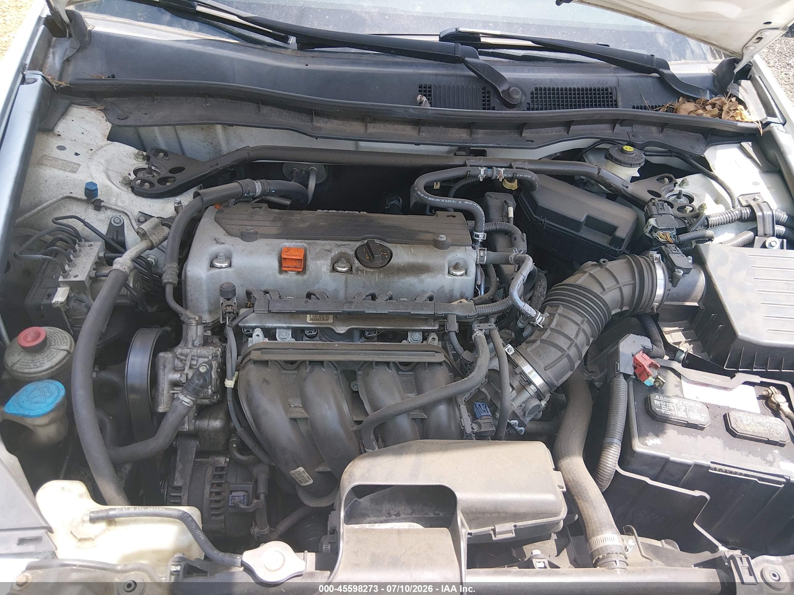 2011 Honda Accord 2.4 Ex-l White vin: 1HGCP2F89BA054123