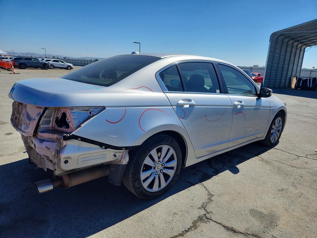 2011 Honda Accord Exl Silver vin: 1HGCP2F89BA054591