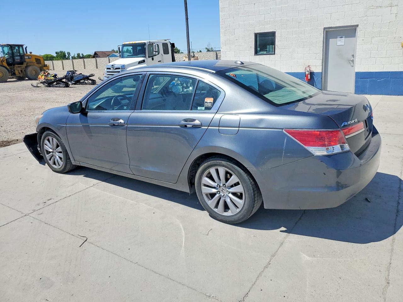 2011 Honda Accord Exl Gray vin: 1HGCP2F89BA068992