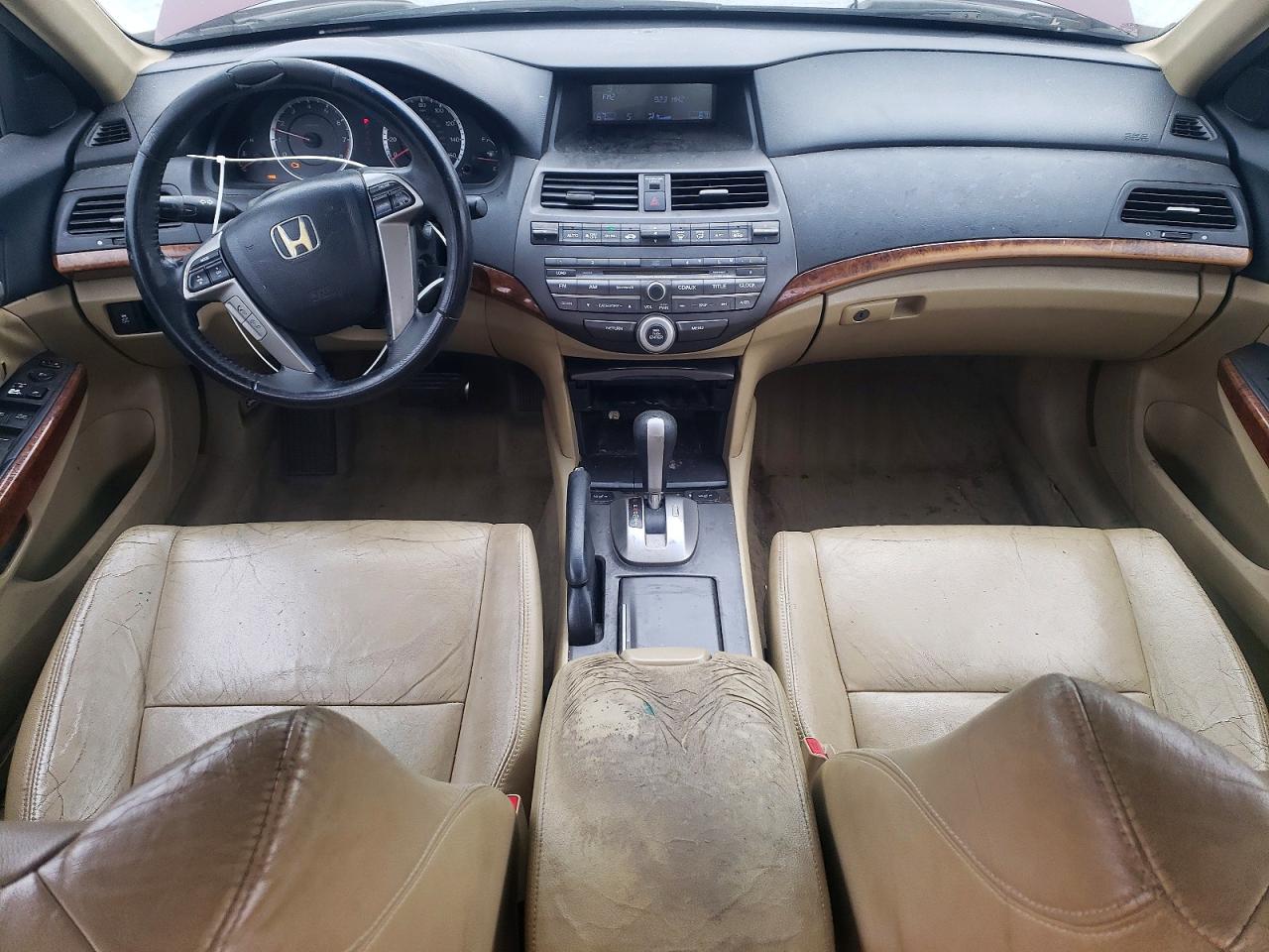 2011 Honda Accord Exl Темно-бордовый vin: 1HGCP2F89BA080463