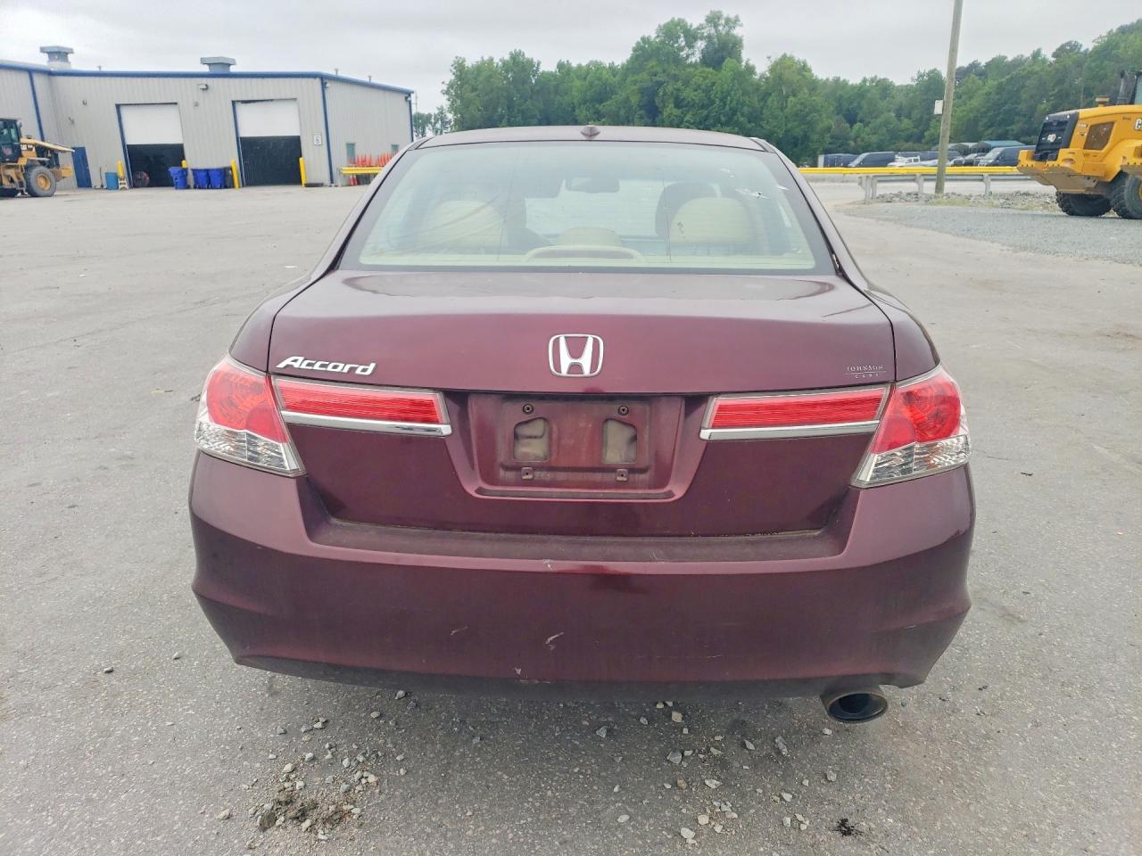 2011 Honda Accord Exl Темно-бордовый vin: 1HGCP2F89BA080463