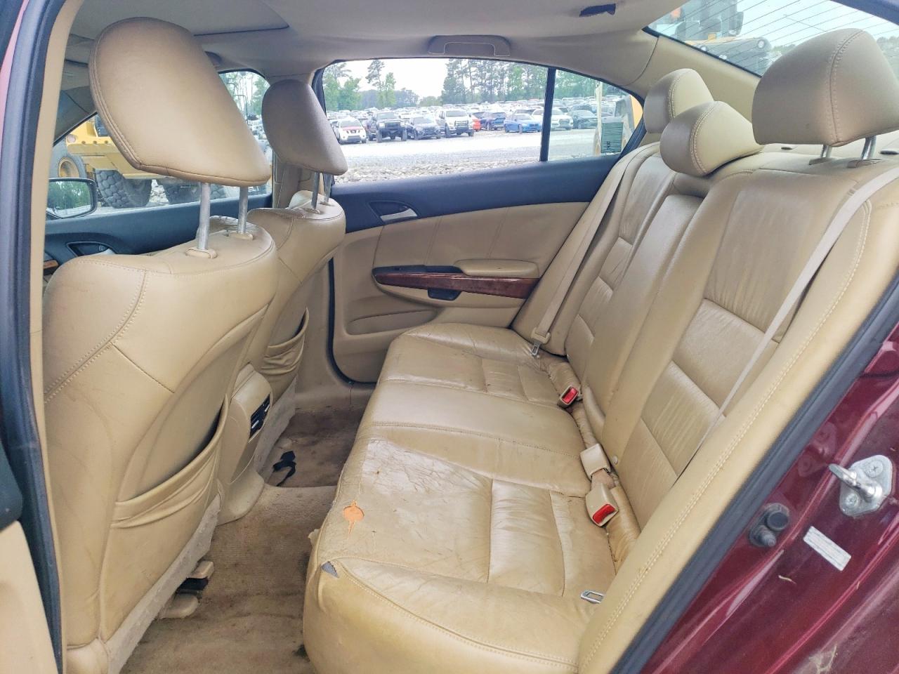 2011 Honda Accord Exl Темно-бордовый vin: 1HGCP2F89BA080463