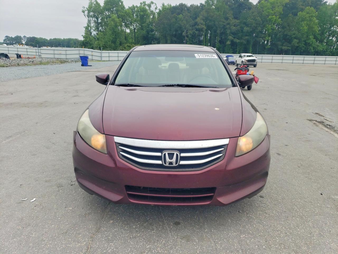 2011 Honda Accord Exl Темно-бордовый vin: 1HGCP2F89BA080463
