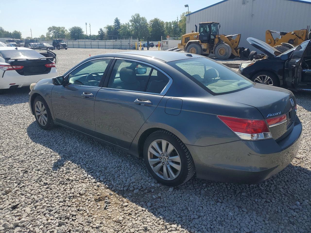 2011 Honda Accord Exl Gray vin: 1HGCP2F89BA091821