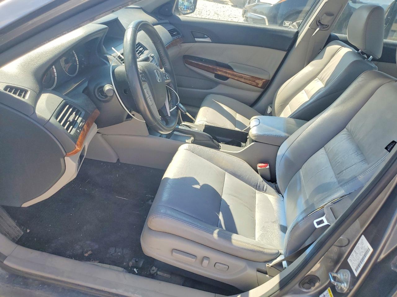2011 Honda Accord Exl Gray vin: 1HGCP2F89BA091821