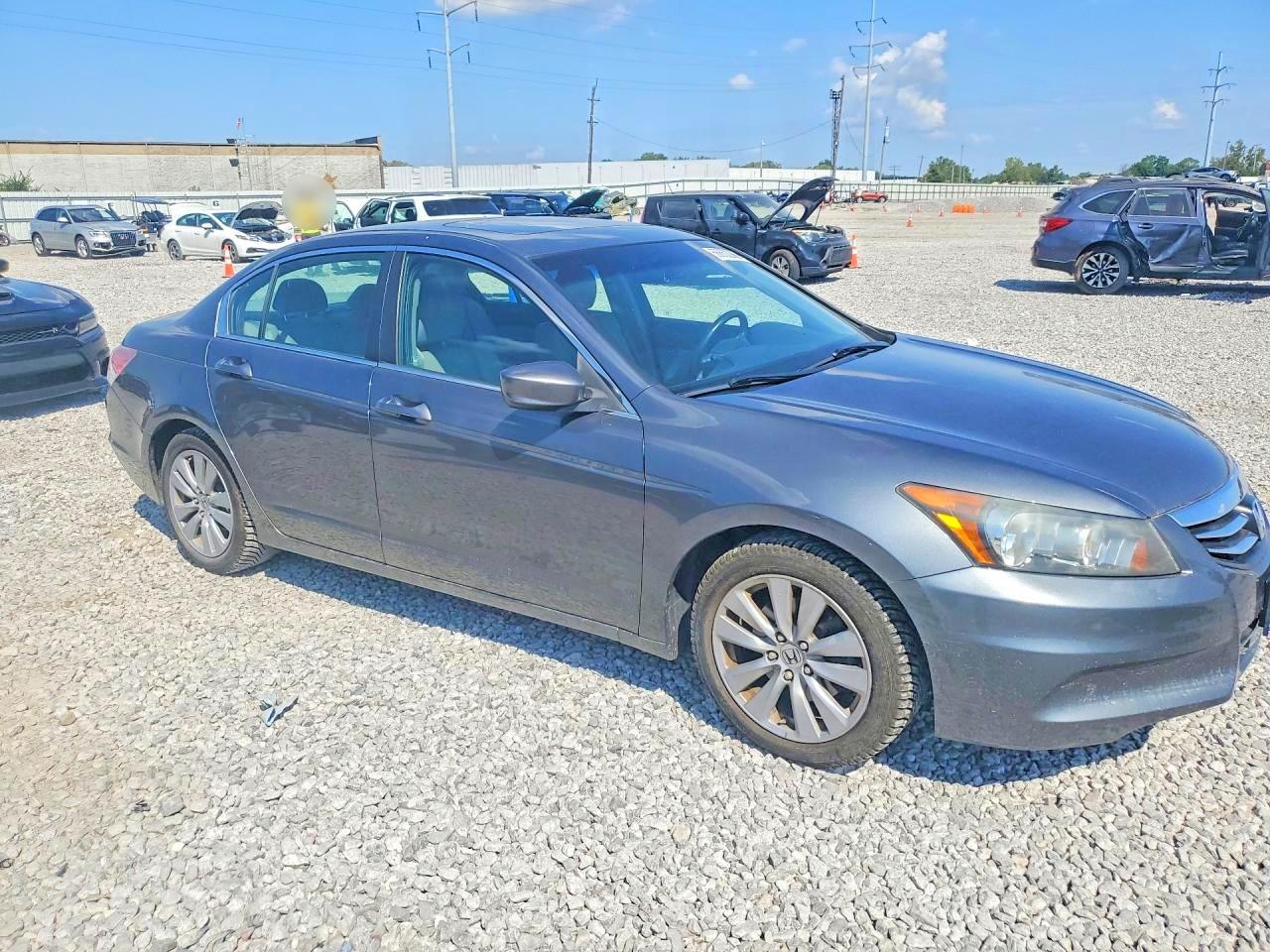 2011 Honda Accord Exl Gray vin: 1HGCP2F89BA091821