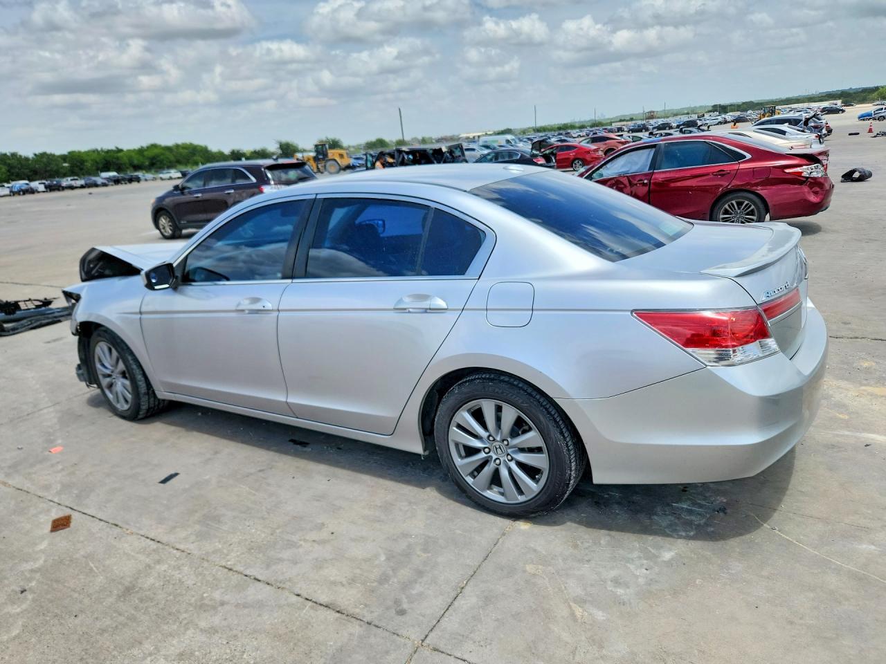2011 Honda Accord Exl Silver vin: 1HGCP2F89BA098638