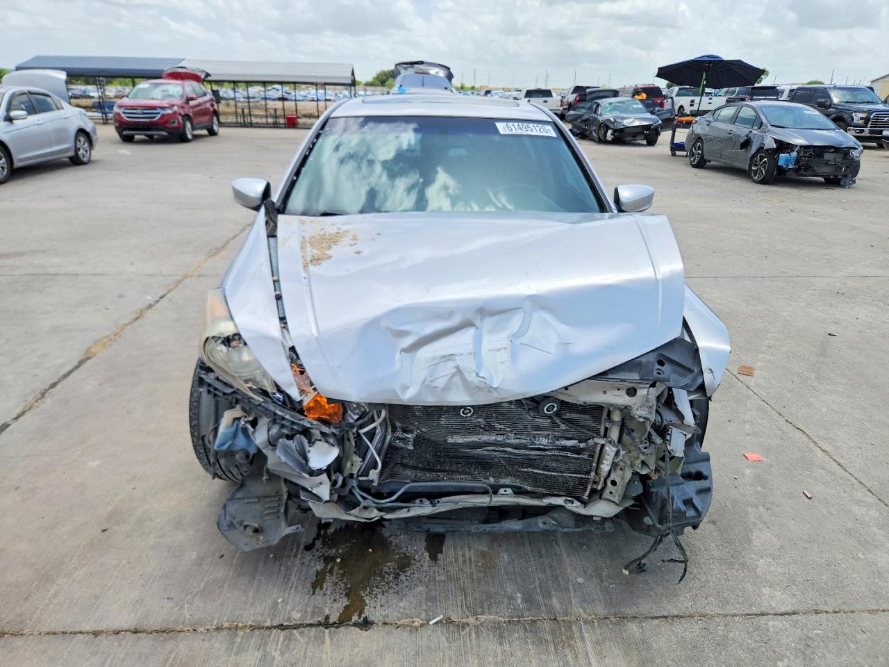 2011 Honda Accord Exl Silver vin: 1HGCP2F89BA098638