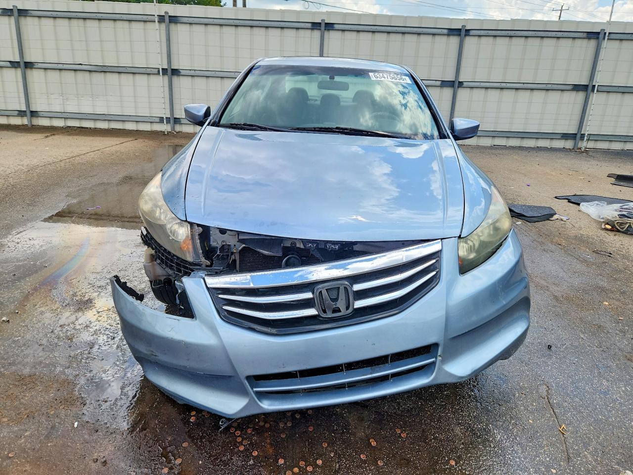 2011 Honda Accord Exl Синий vin: 1HGCP2F89BA103935