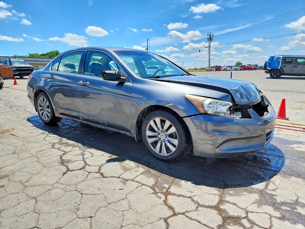 2012 Honda Accord Exl Gray vin: 1HGCP2F89CA032771