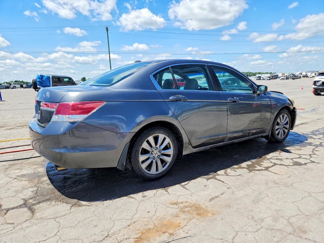 2012 Honda Accord Exl Gray vin: 1HGCP2F89CA032771