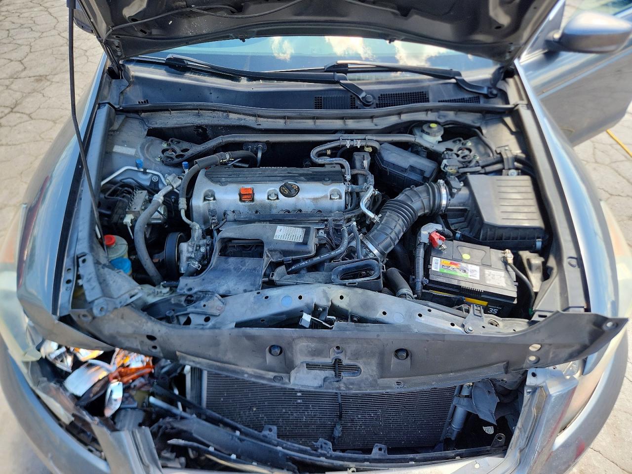 2012 Honda Accord Exl Gray vin: 1HGCP2F89CA032771