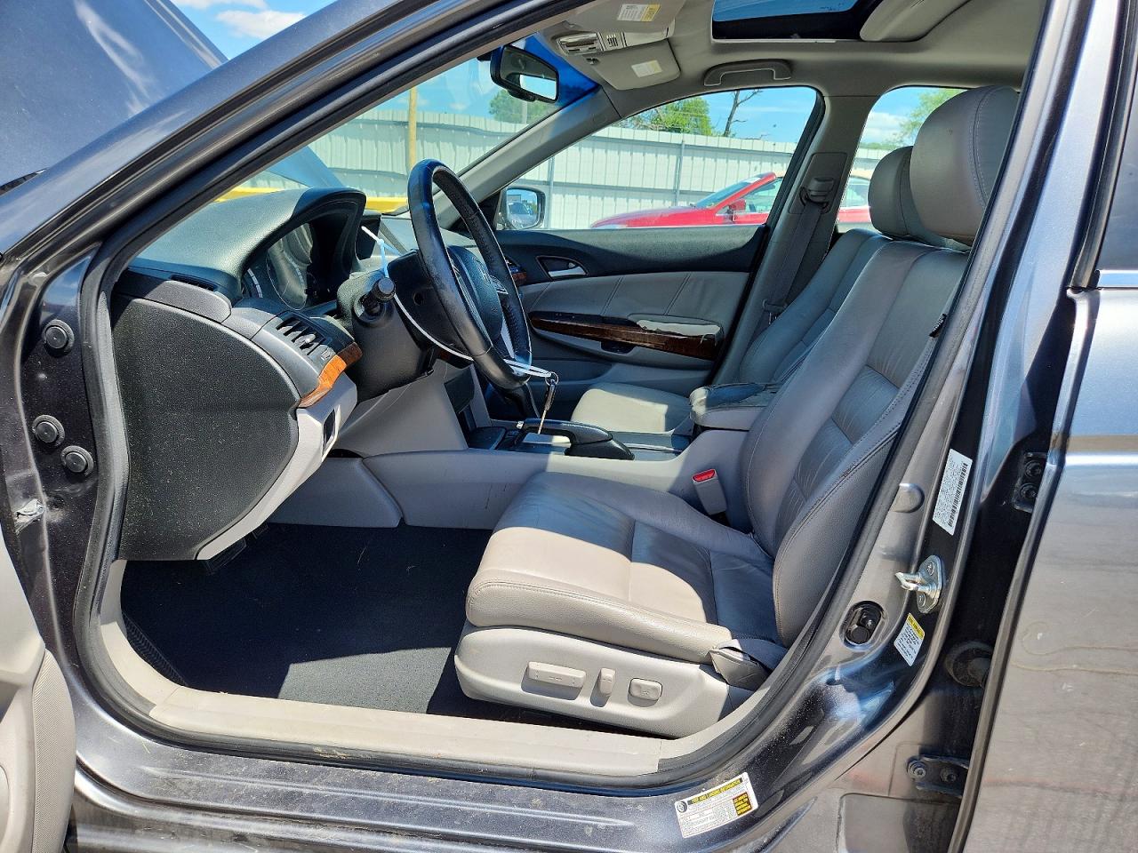 2012 Honda Accord Exl Gray vin: 1HGCP2F89CA032771