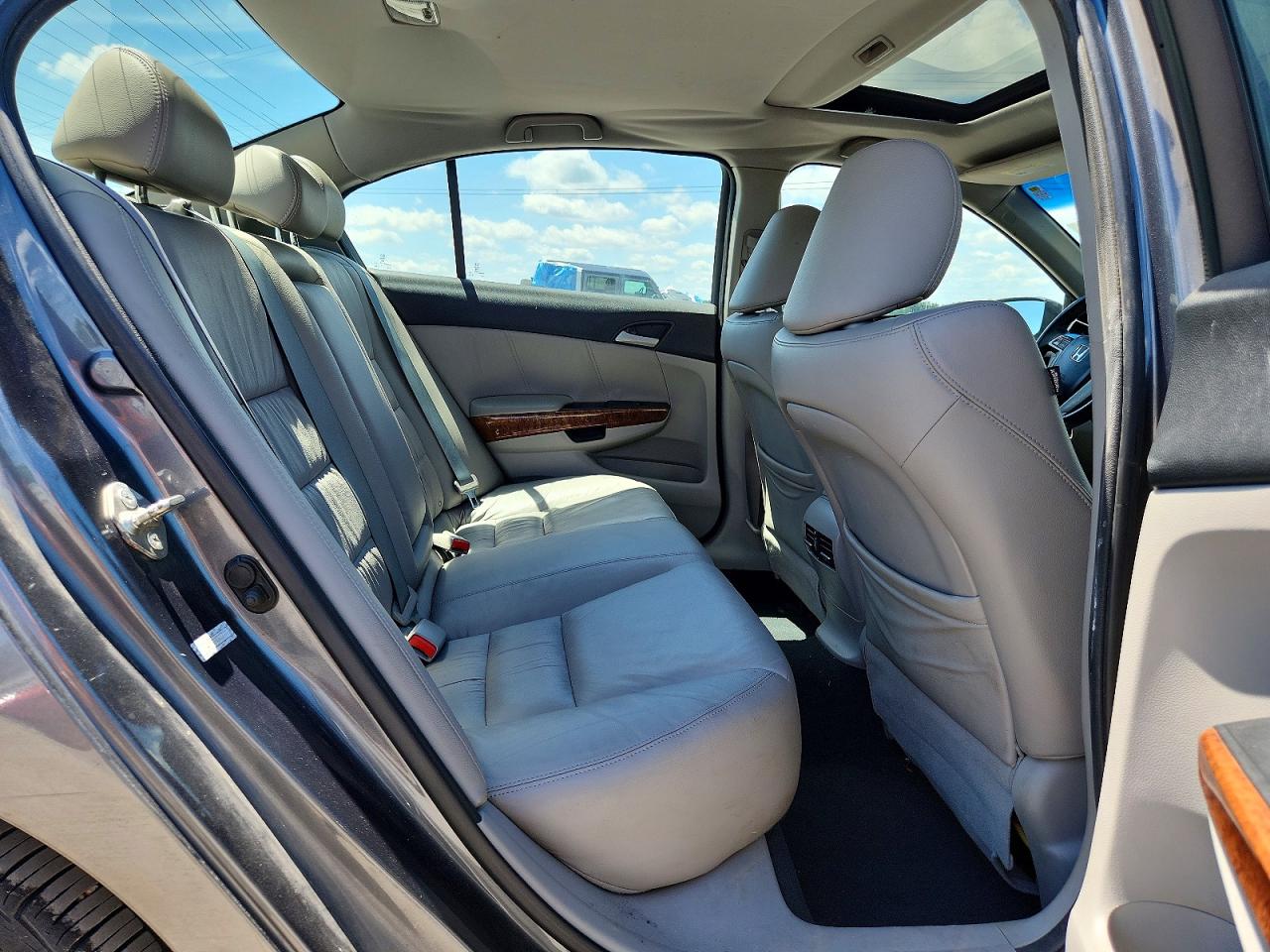 2012 Honda Accord Exl Gray vin: 1HGCP2F89CA032771