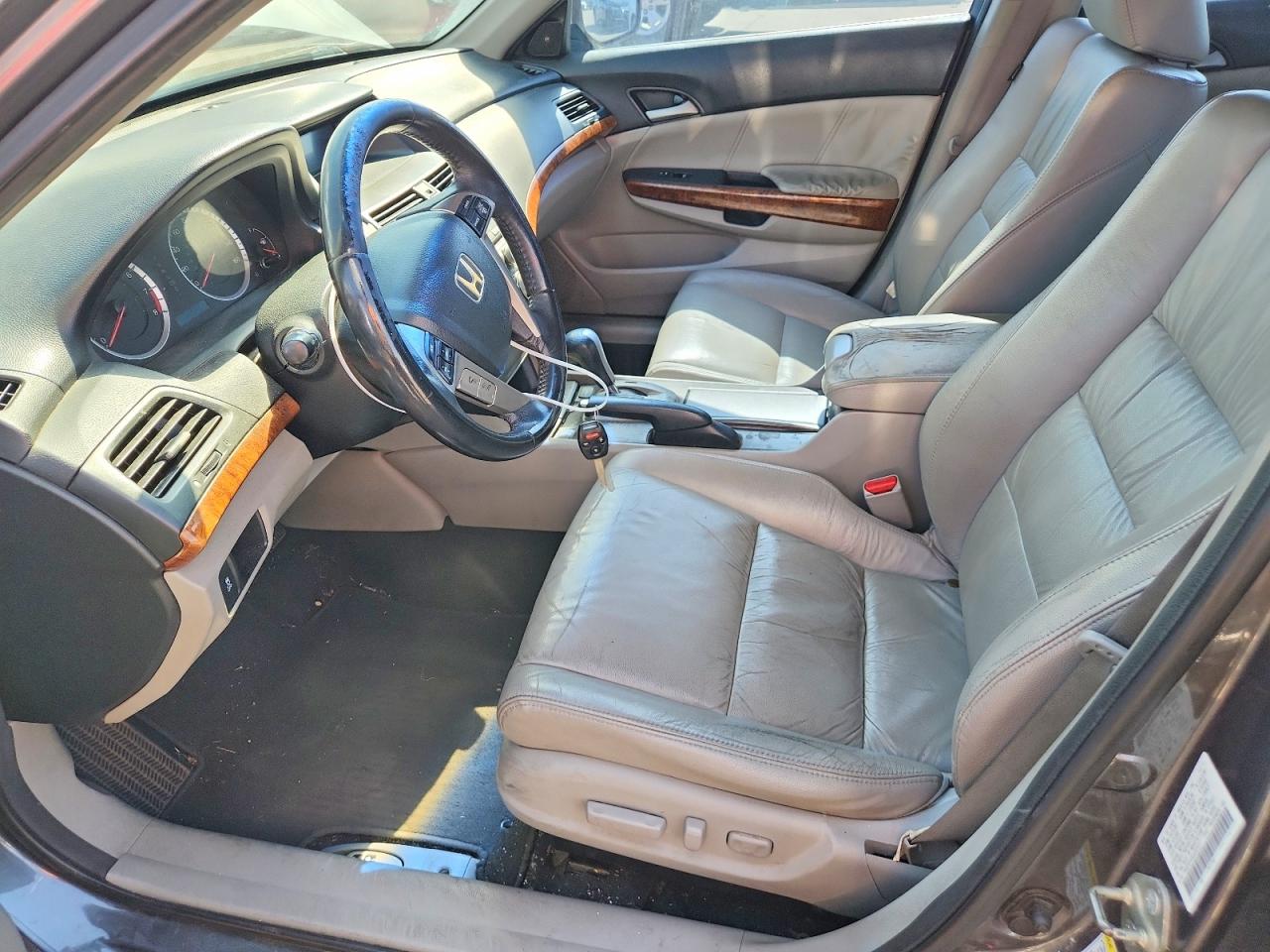 2012 Honda Accord Exl Gray vin: 1HGCP2F89CA052471