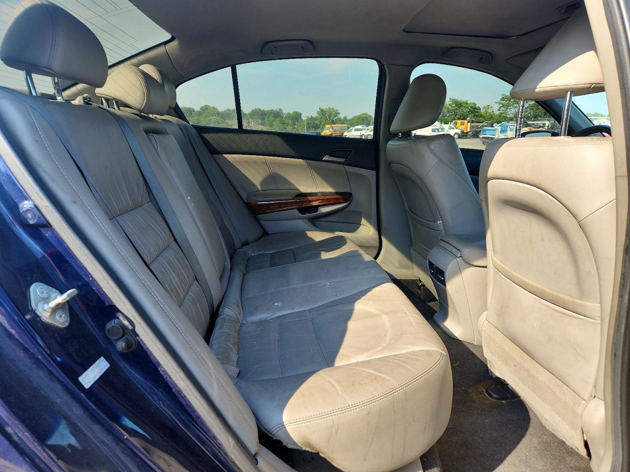 2012 Honda Accord Exl Blue vin: 1HGCP2F89CA086491