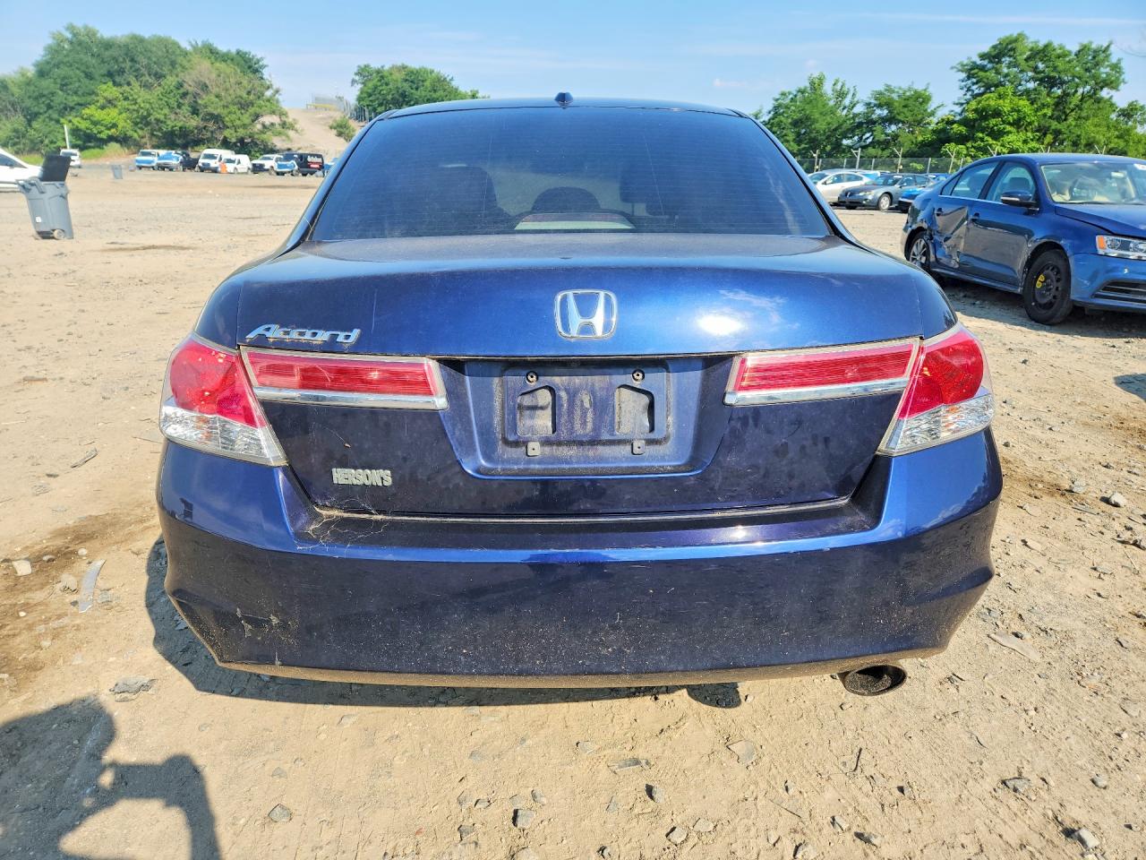 2012 Honda Accord Exl Blue vin: 1HGCP2F89CA086491
