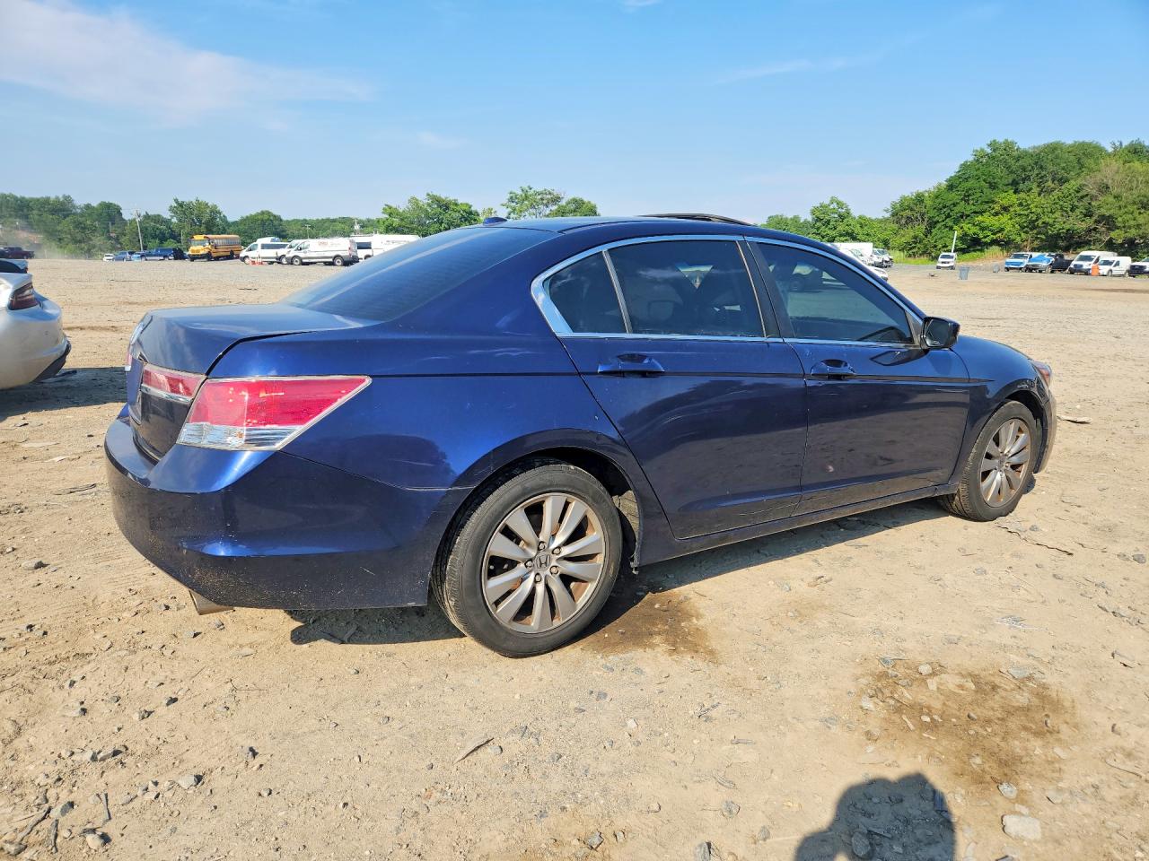 2012 Honda Accord Exl Blue vin: 1HGCP2F89CA086491