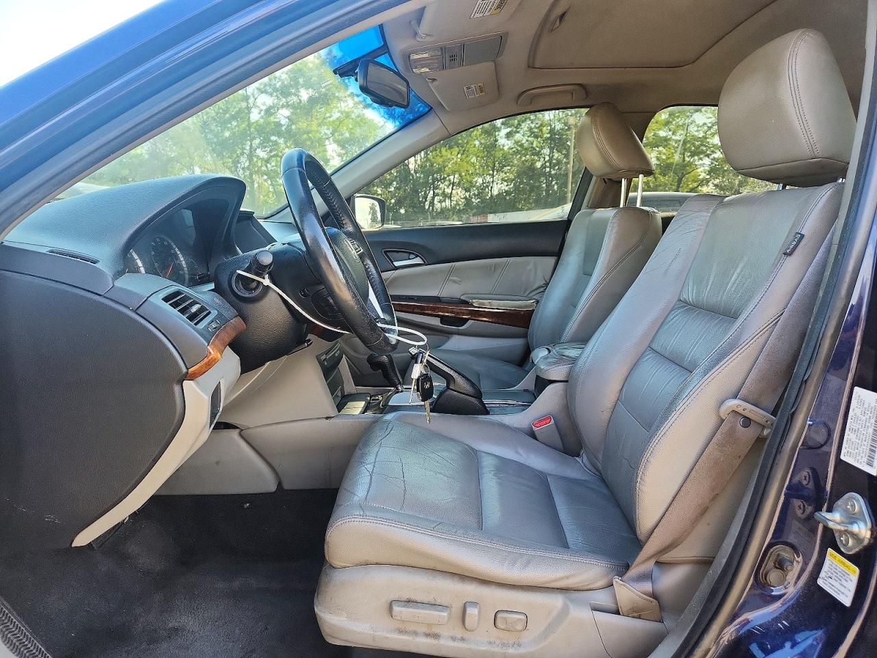 2012 Honda Accord Exl Blue vin: 1HGCP2F89CA086491