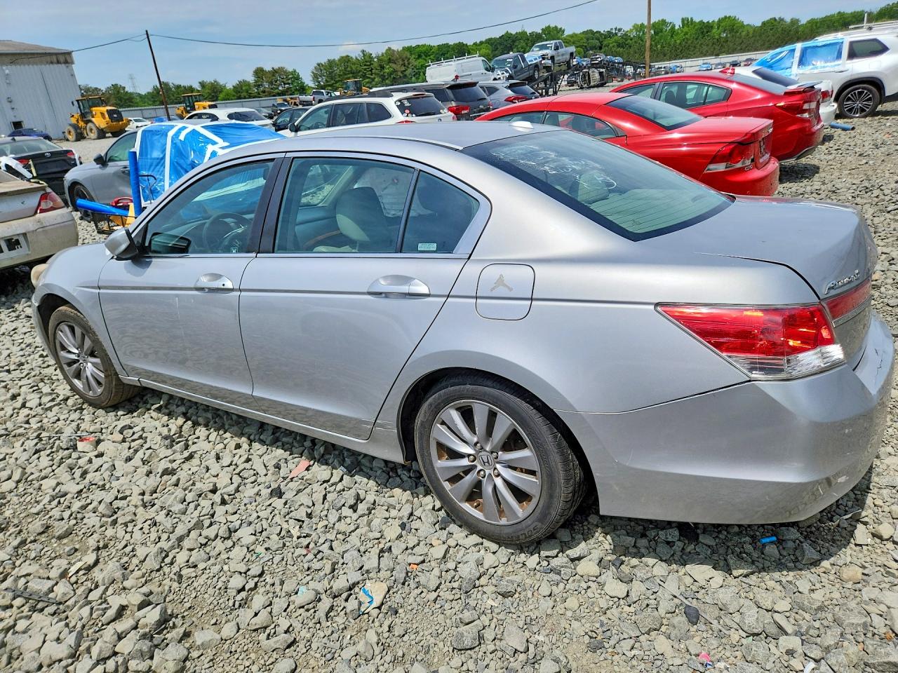 2012 Honda Accord Exl Silver vin: 1HGCP2F89CA089049