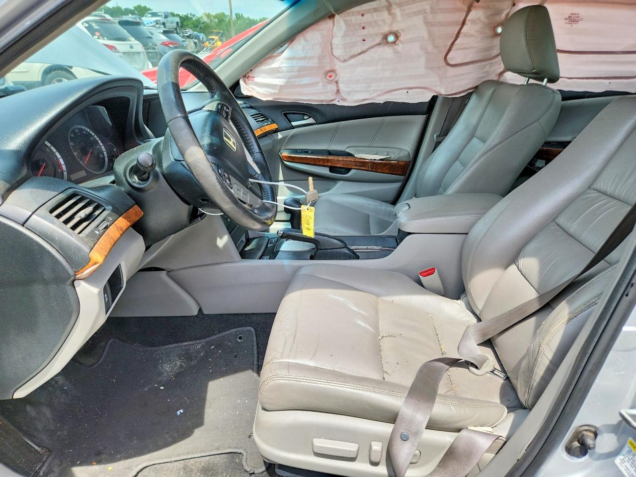 2012 Honda Accord Exl Silver vin: 1HGCP2F89CA089049