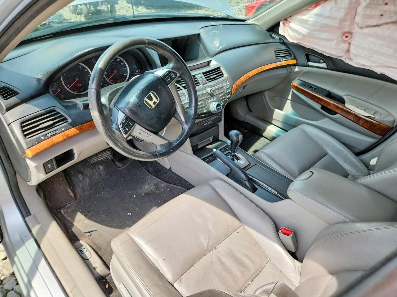 2012 Honda Accord Exl Silver vin: 1HGCP2F89CA089049