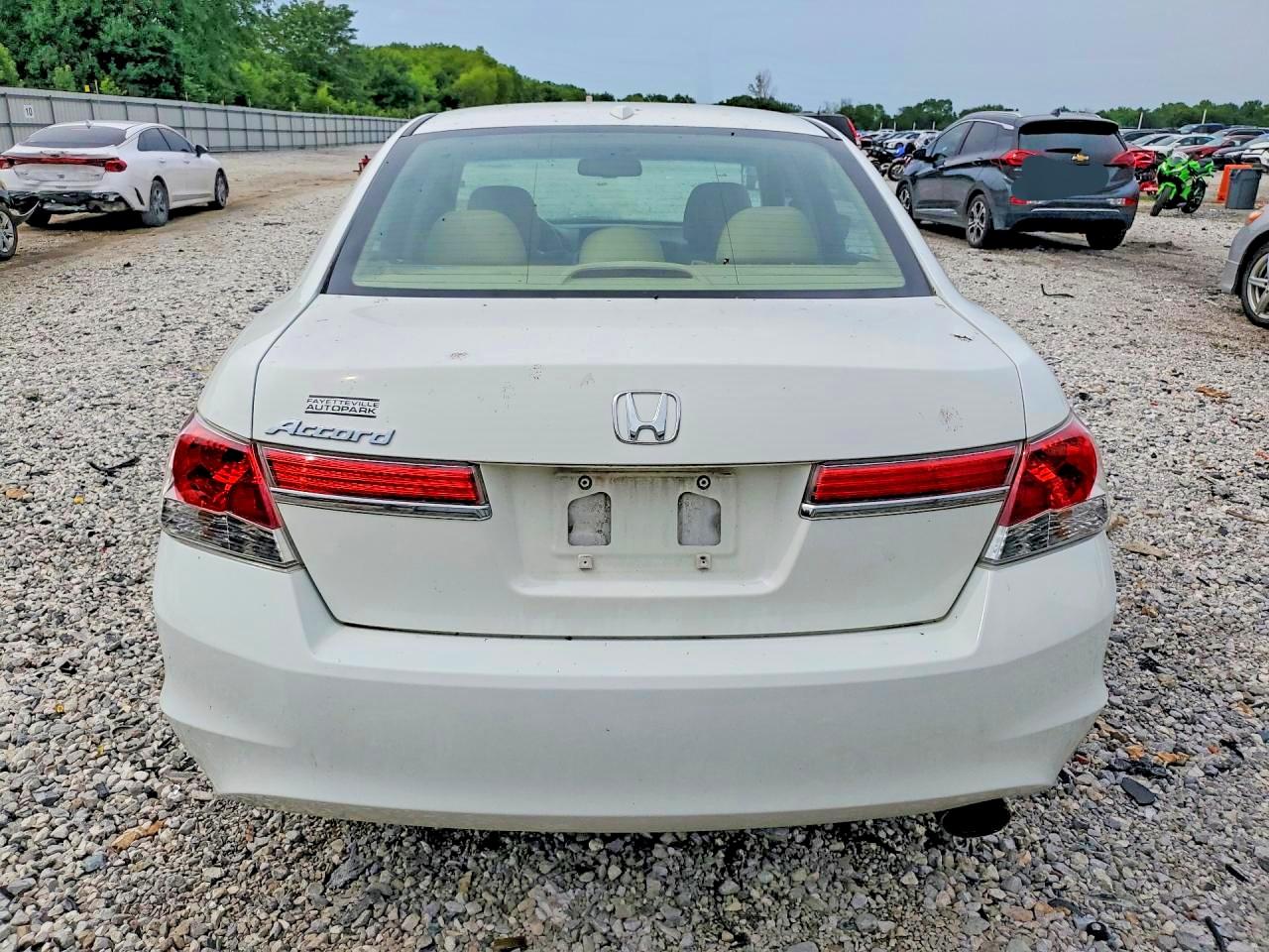 2012 Honda Accord Exl White vin: 1HGCP2F89CA141750
