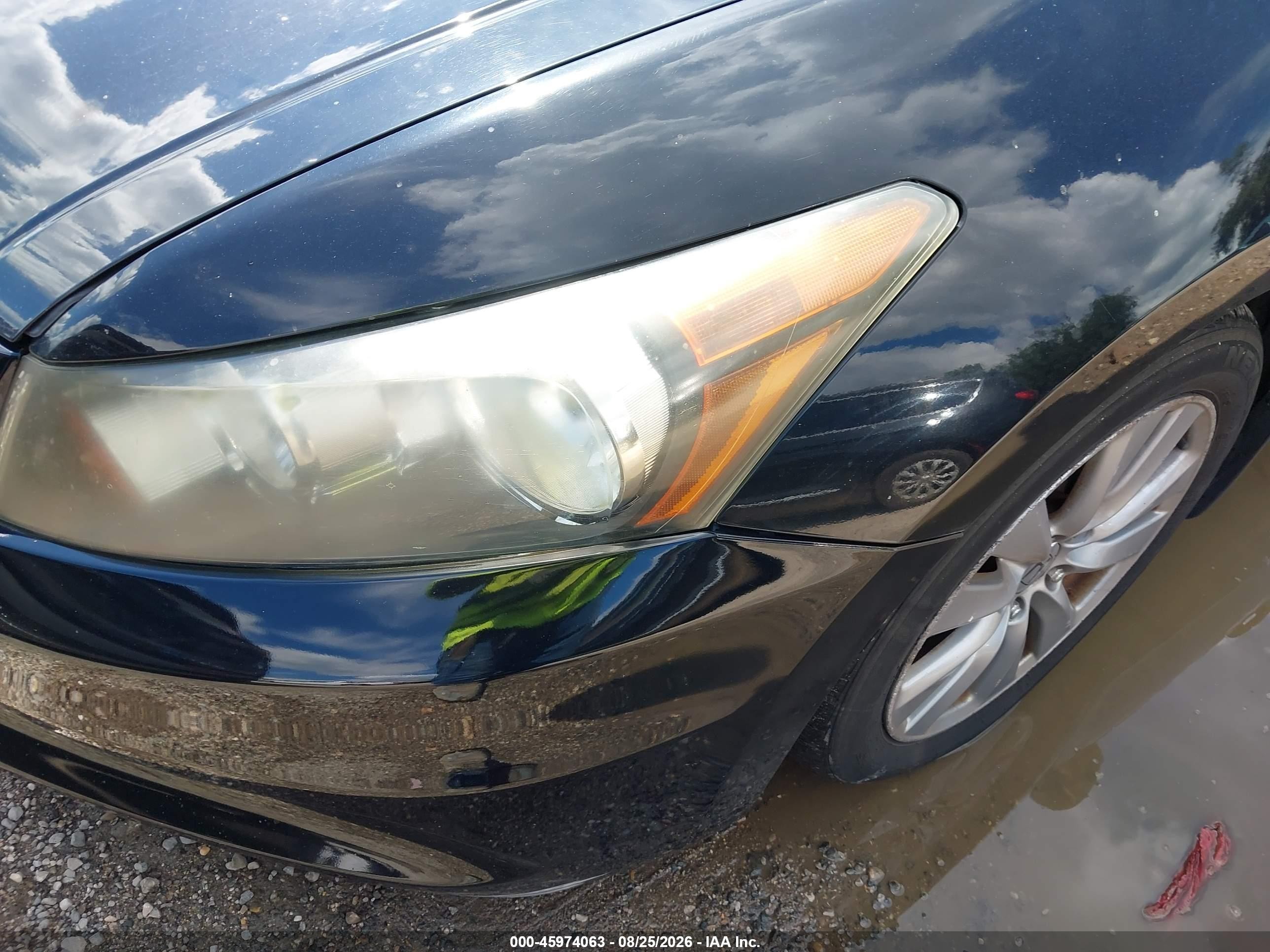 2012 Honda Accord 2.4 Ex-l Black vin: 1HGCP2F89CA198319