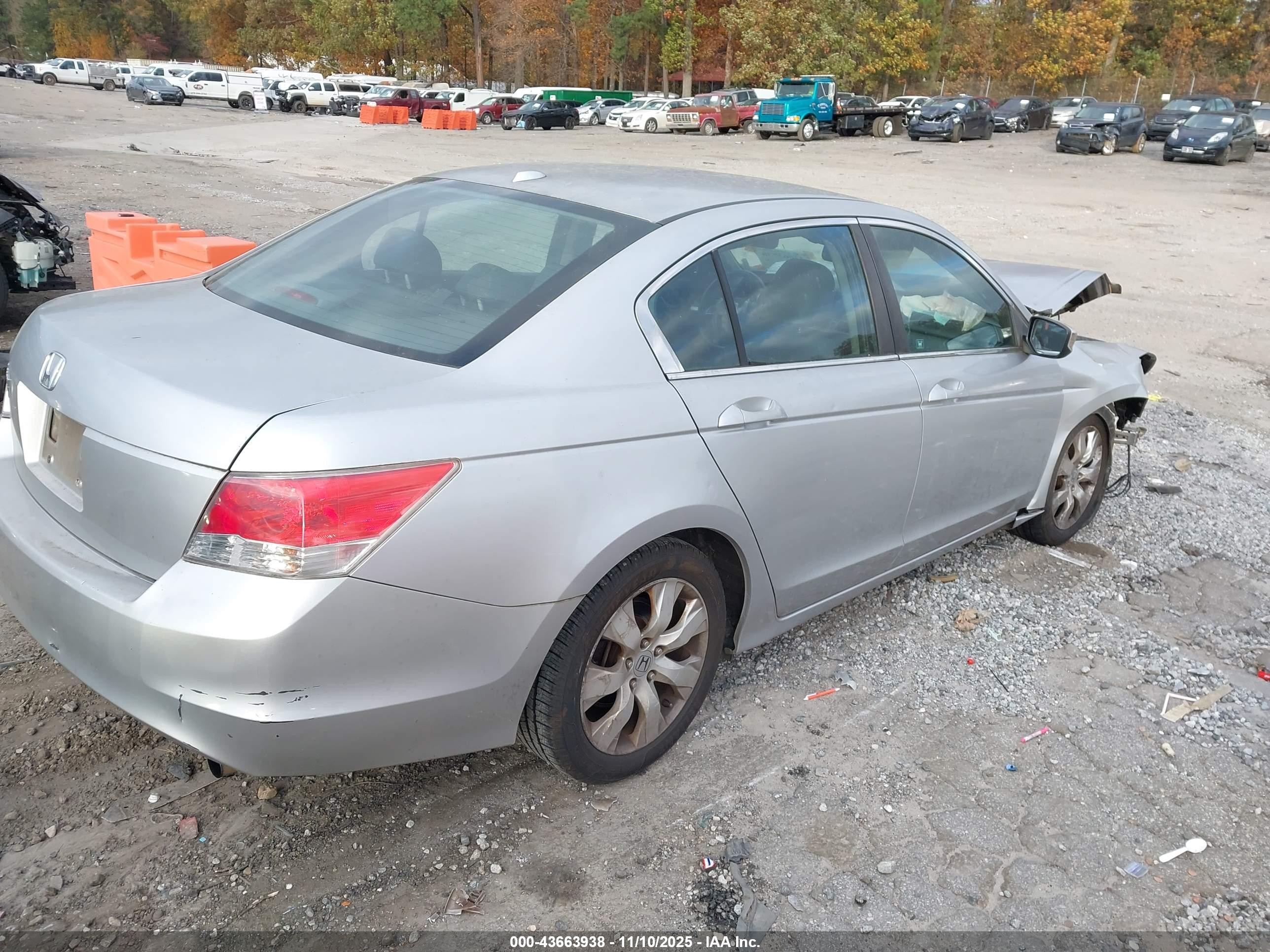 2010 Honda Accord 2.4 Ex-l Серебряный vin: 1HGCP2F8XAA009139