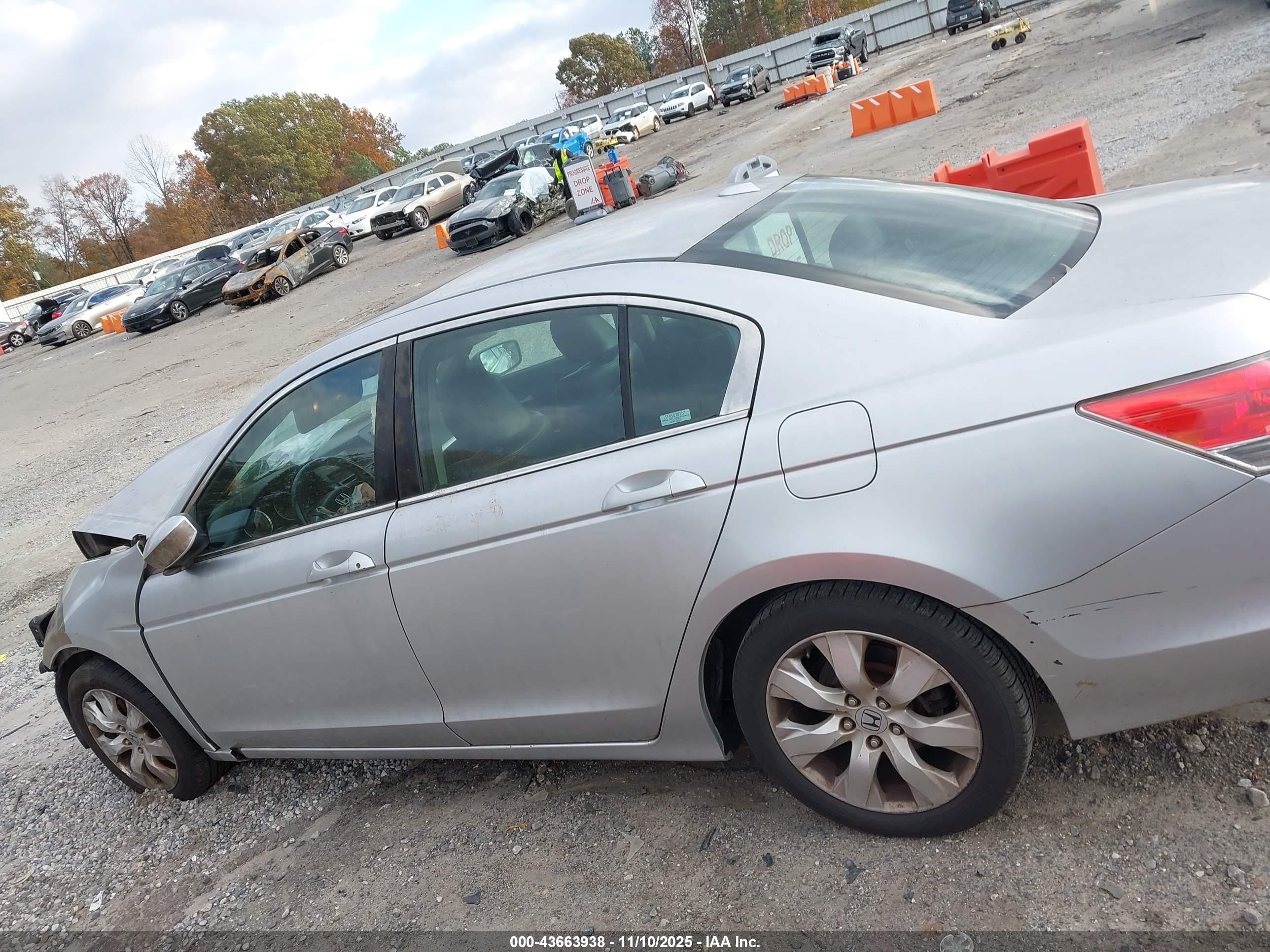 2010 Honda Accord 2.4 Ex-l Серебряный vin: 1HGCP2F8XAA009139