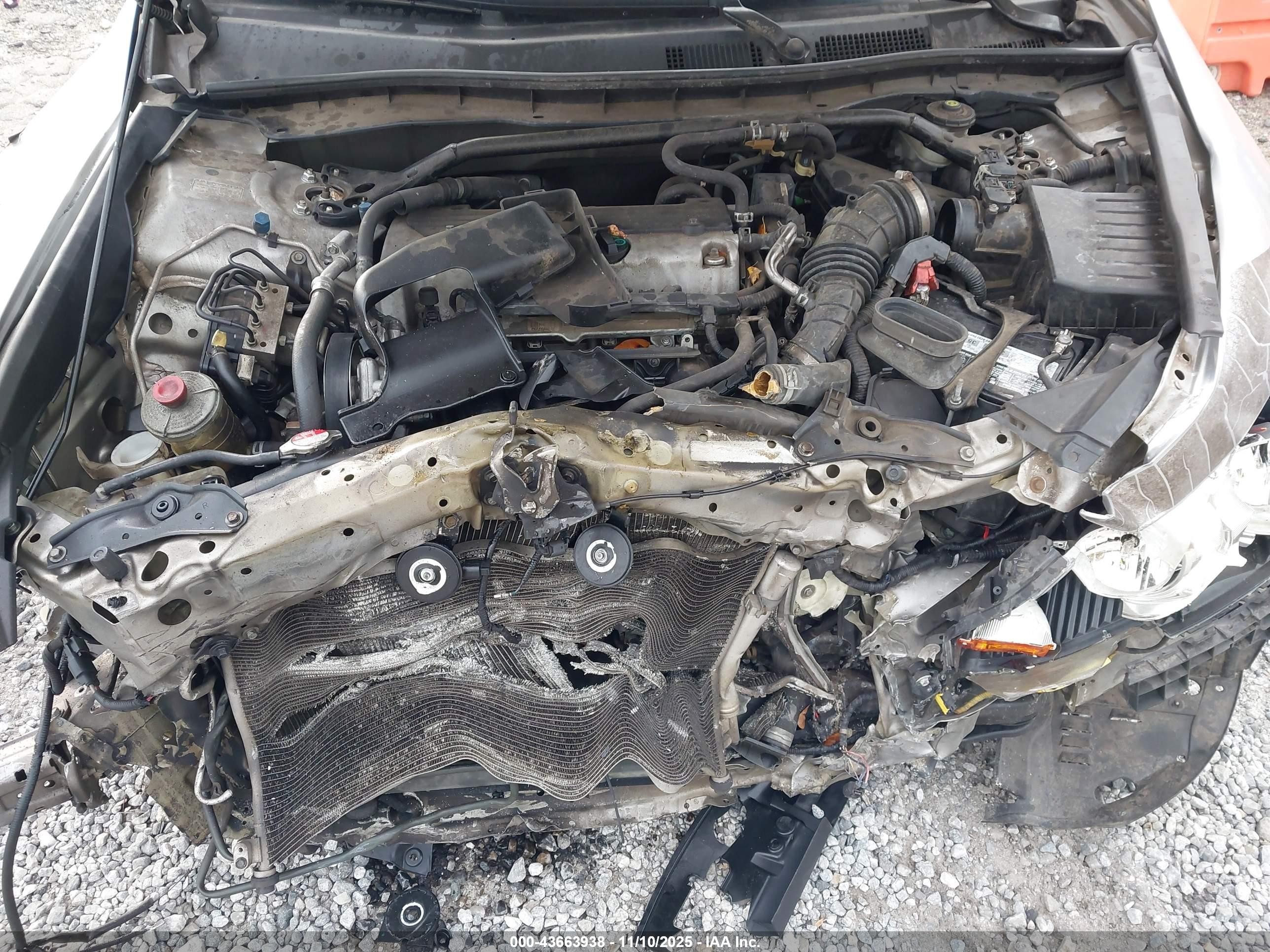2010 Honda Accord 2.4 Ex-l Серебряный vin: 1HGCP2F8XAA009139