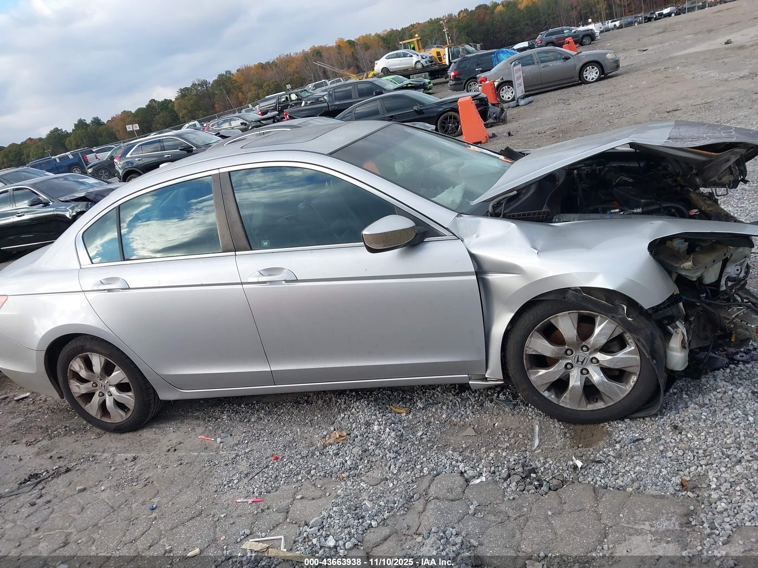 2010 Honda Accord 2.4 Ex-l Серебряный vin: 1HGCP2F8XAA009139